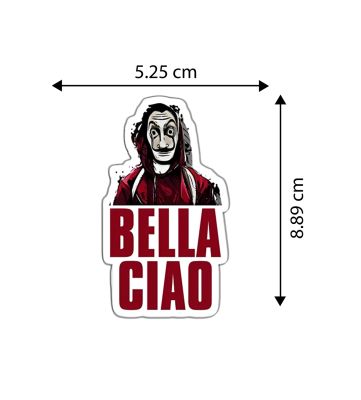 Bella Ciao Magnet Sticker For The Decorations