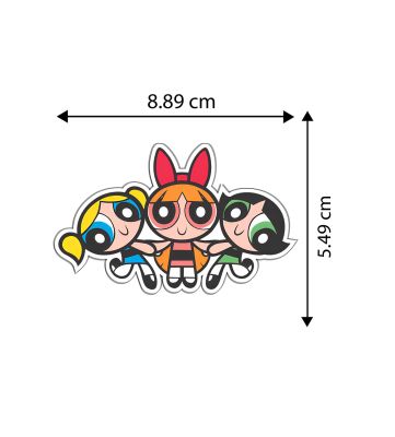 Power Puff Girls Magnet Sticker For The Decorations