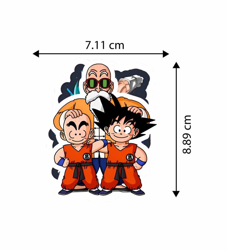 Dragon Ball Z Characters Magnet Sticker For The Decorations