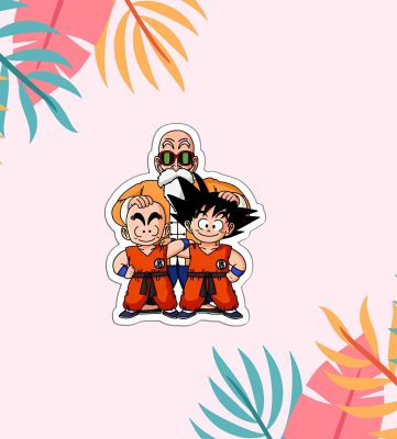 Dragon Ball Z Characters Magnet Sticker For The Decorations