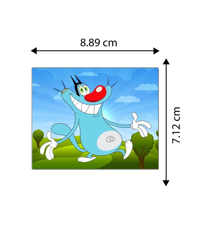 Oggy Magnet Sticker For The Decorations