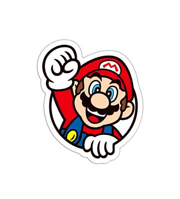 Mario Character Design Magnet Sticker For The Decorations