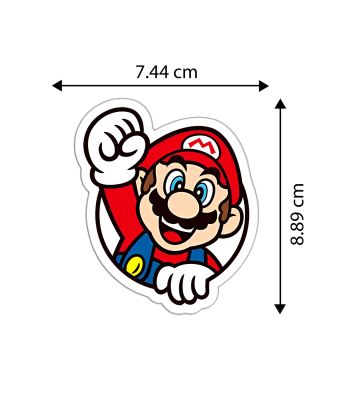 Mario Character Design Magnet Sticker For The Decorations