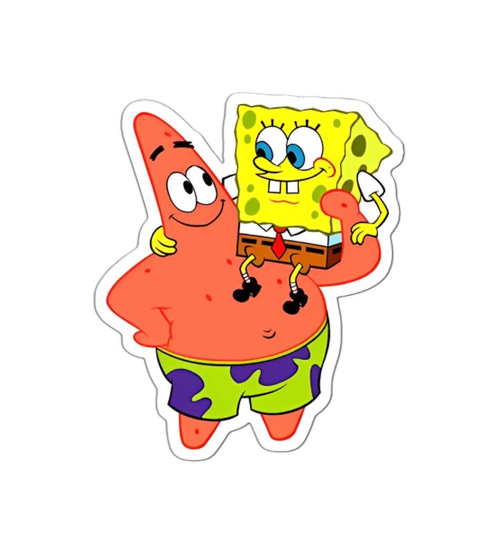 Sponge Bob Magnet Sticker For The Decorations