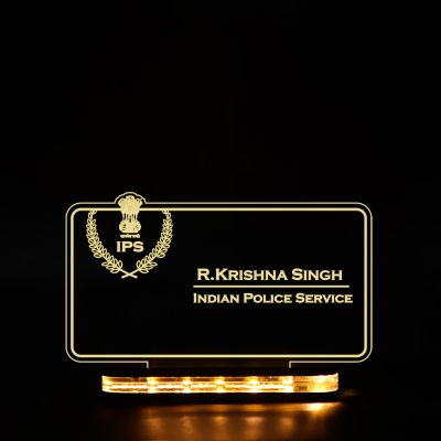 IPS Name Plate With Customized Names