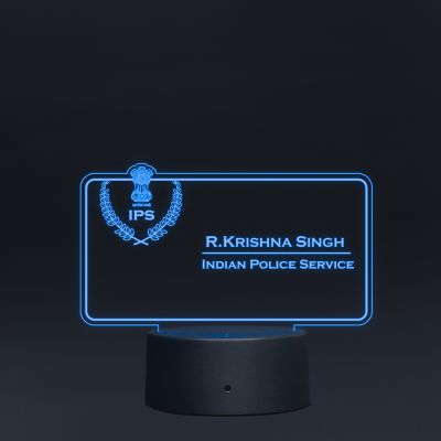 IPS Name Plate With Customized Names