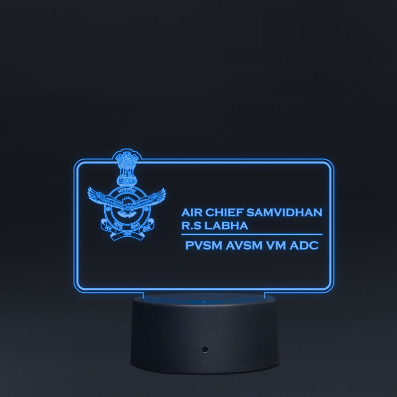 Air Force Name Plate With Customized Name