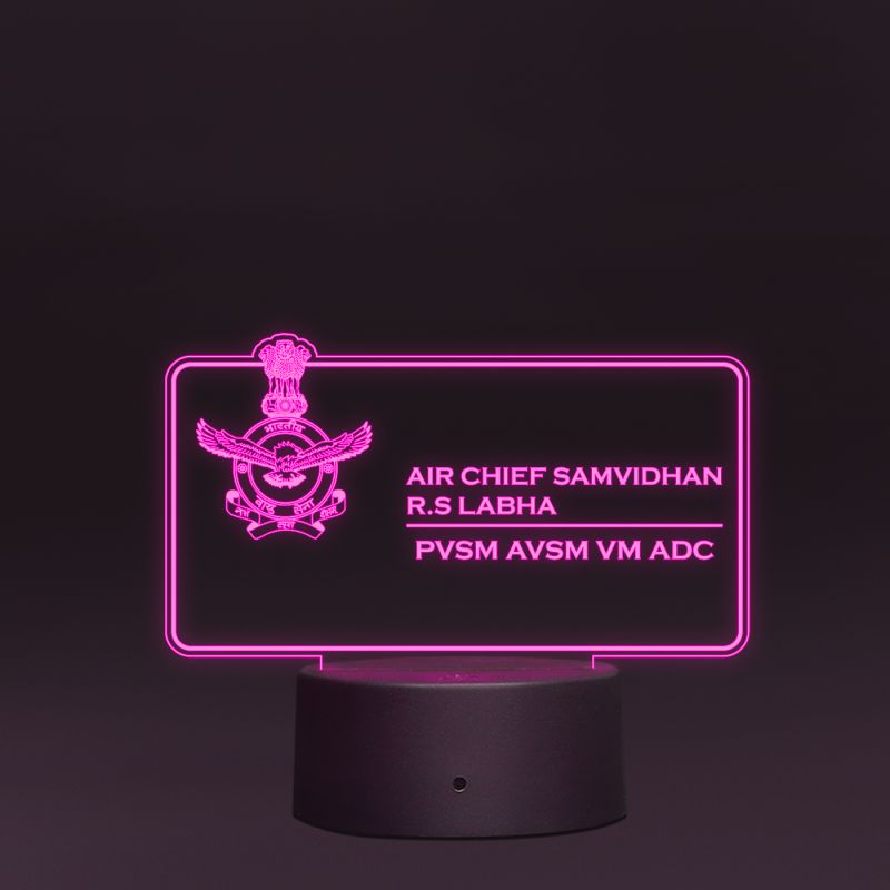 Air Force Name Plate With Customized Name