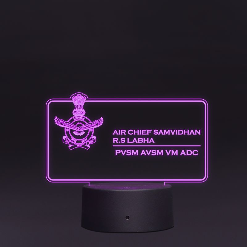 Air Force Name Plate With Customized Name