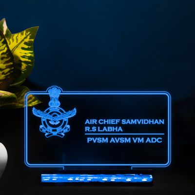 Air Force Name Plate With Customized Name