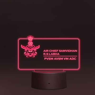 Air Force Name Plate With Customized Name