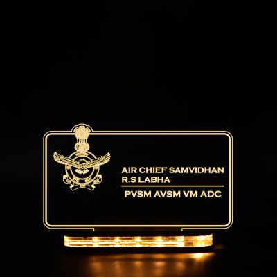 Air Force Name Plate With Customized Name