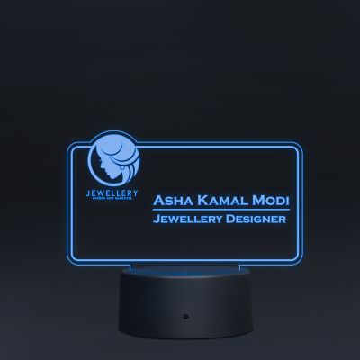 Jewellery Designer Name Plate With Customized Name