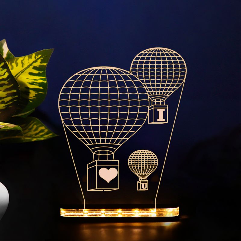 3D Air Balloon Night Lamp