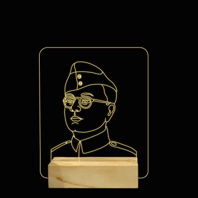 Netaji Subhas Chandra Bose Night Lamp