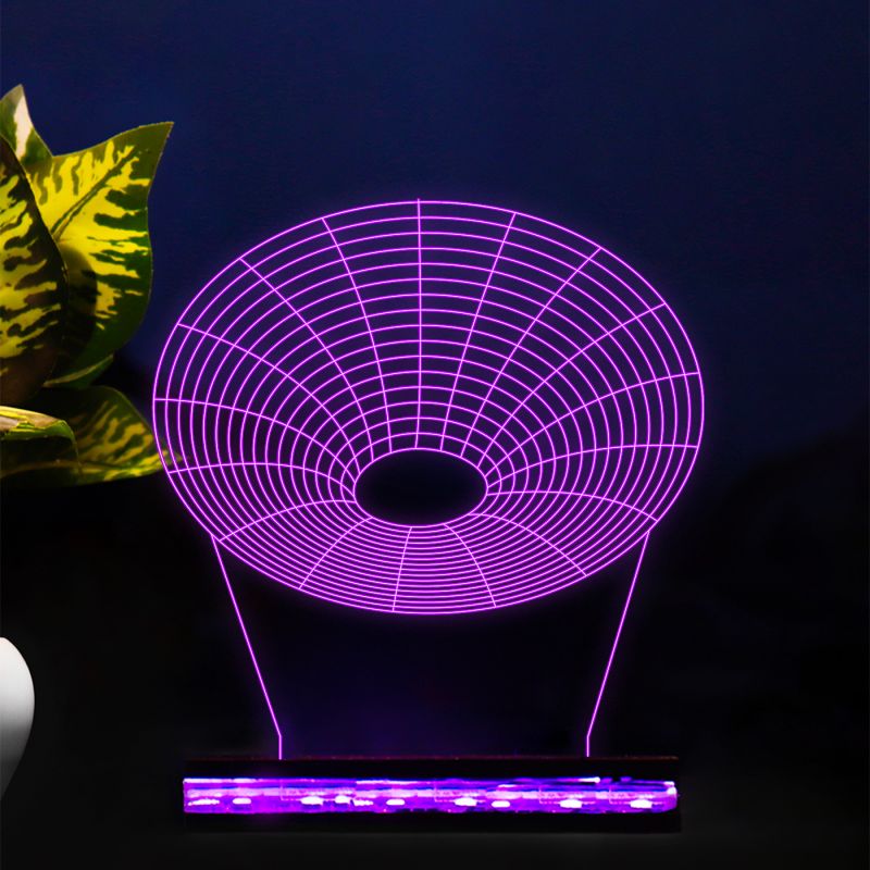 3D Wire Frame Night Lamp