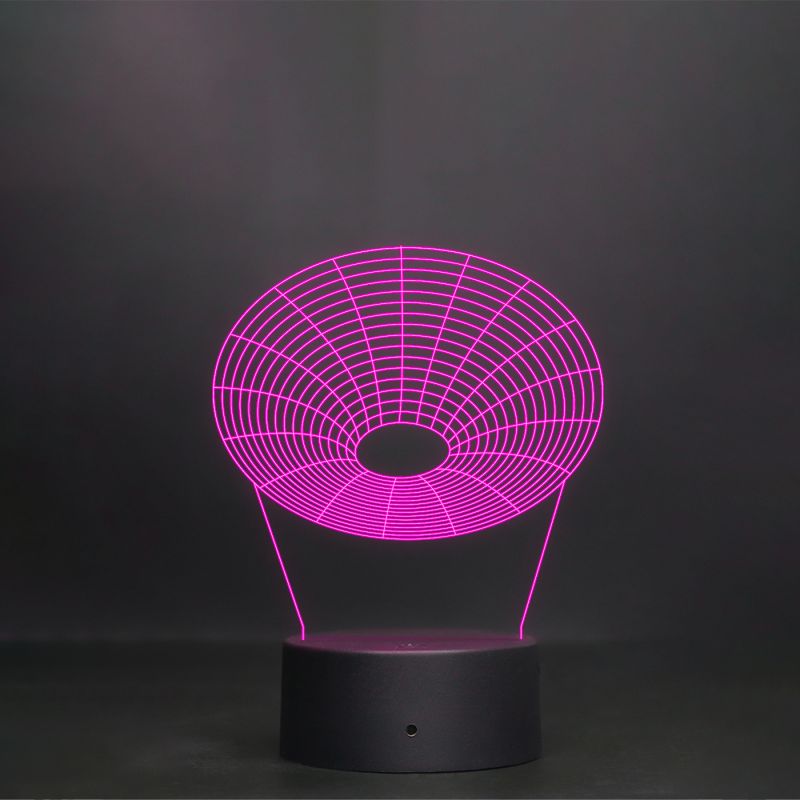 3D Wire Frame Night Lamp