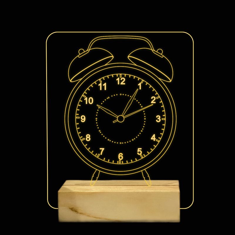 Alarm Clock Night Lamp