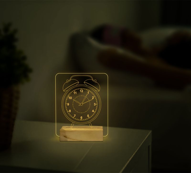 Alarm Clock Night Lamp