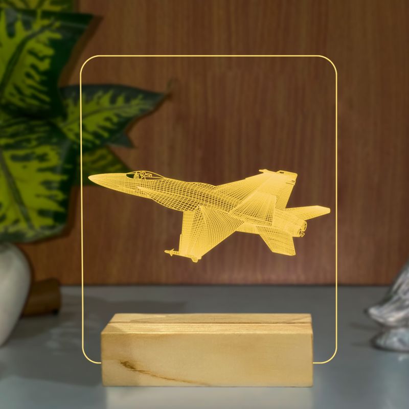 3D Aircraft Jet Model Night Lamp