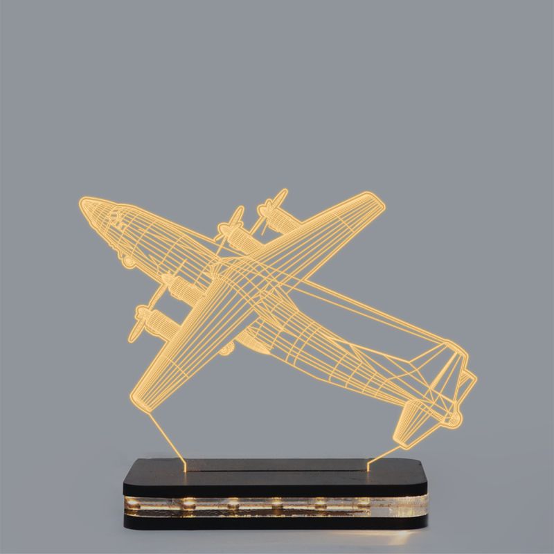 3D Antonov Airplane Design Night Lamp