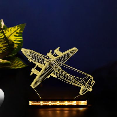 3D Antonov Airplane Design Night Lamp