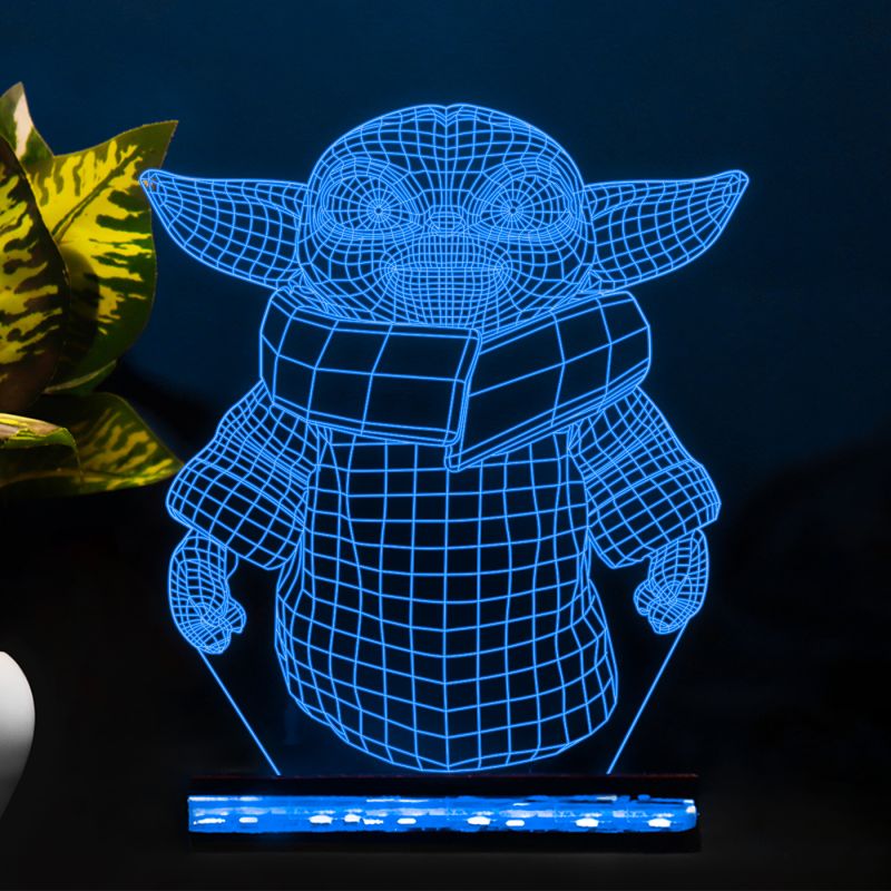 Yoda Star Wars Character Night Lamp