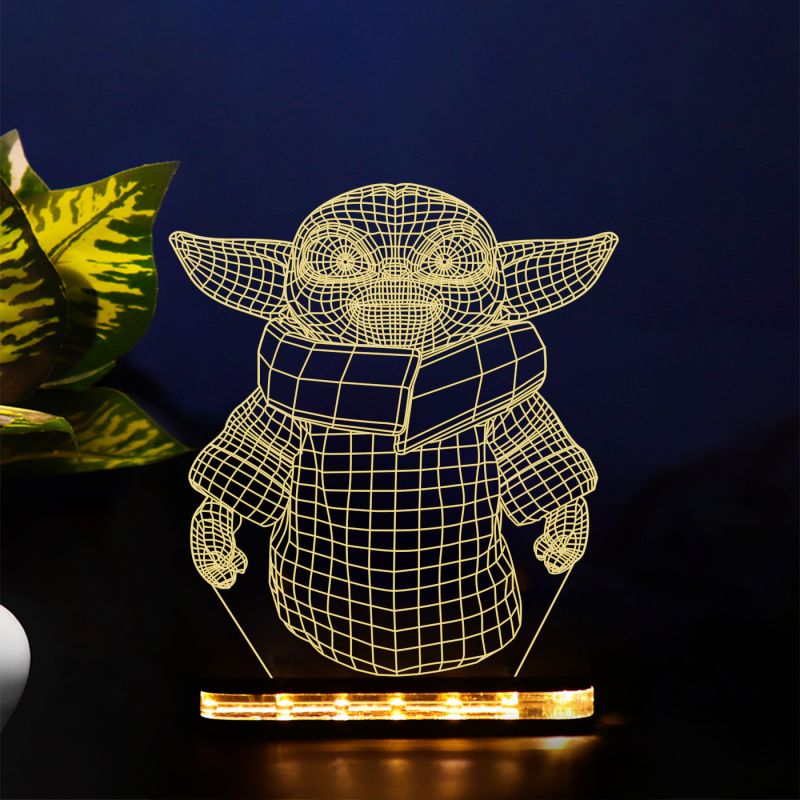 Yoda Star Wars Character Night Lamp