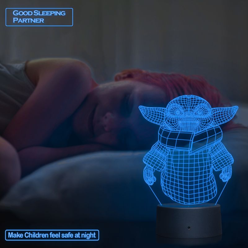 Yoda Star Wars Character Night Lamp