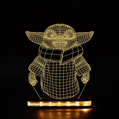 Yoda Star Wars Character Night Lamp