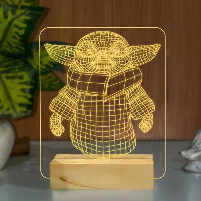 Yoda Star Wars Character Night Lamp