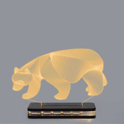 Blended Fox Design Night Lamp