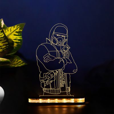 Gamer Player Character Night Lamp