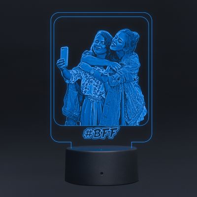 Best-Friends Forever Night Lamp With Customized Photo