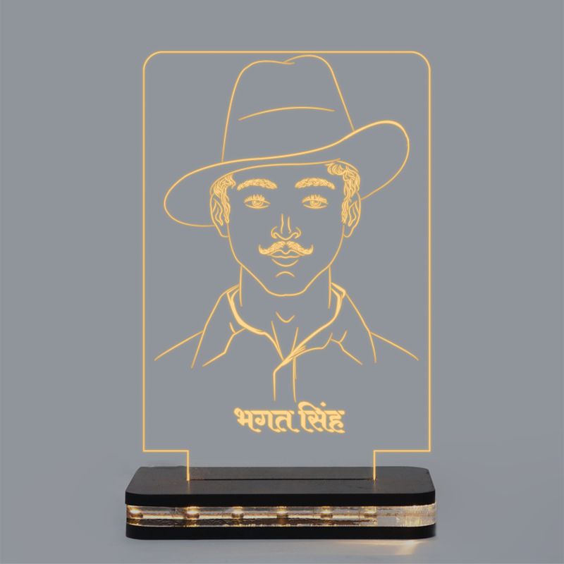 Bhagat Singh Ji Night Lamp