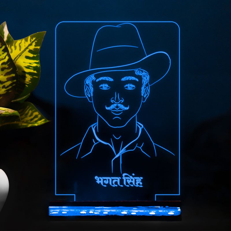 Bhagat Singh Ji Night Lamp