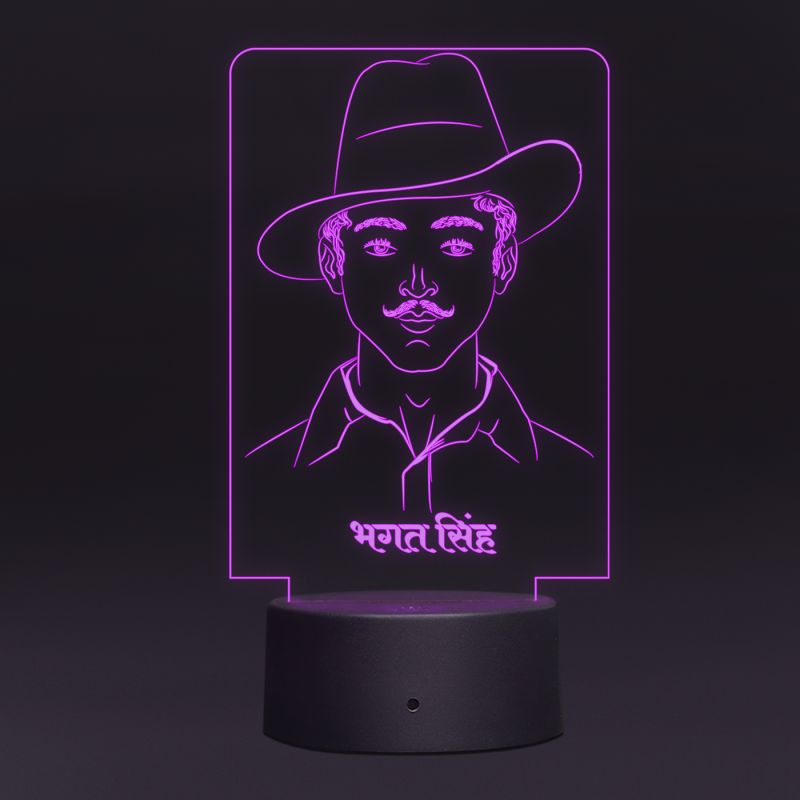 Bhagat Singh Ji Night Lamp