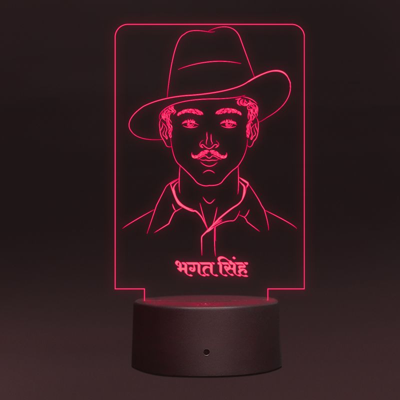 Bhagat Singh Ji Night Lamp