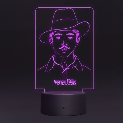 Bhagat Singh Ji Night Lamp