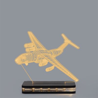 3D Boeing C-17 Night Lamp