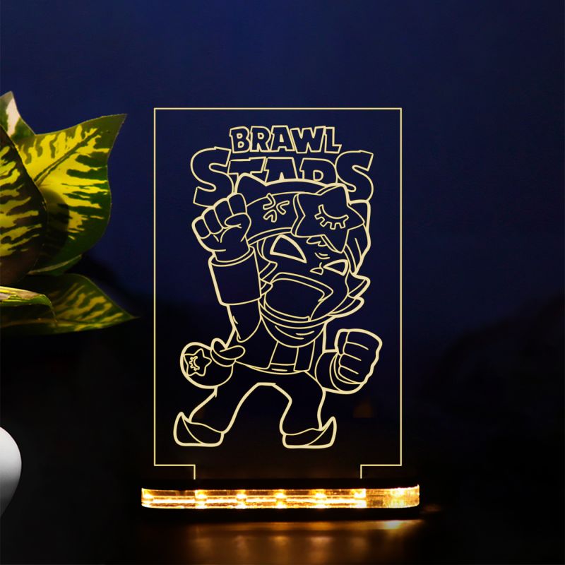 Brawl Stars Character Night Lamp