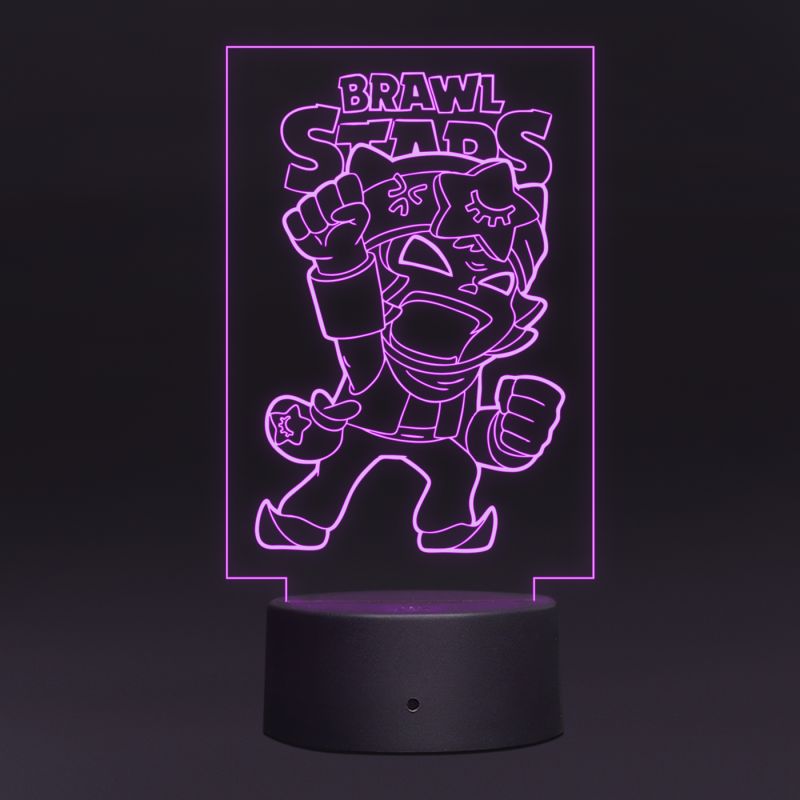 Brawl Stars Character Night Lamp