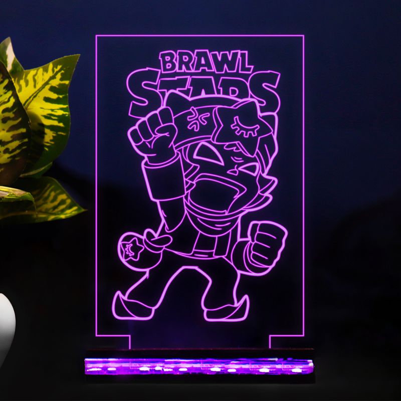 Brawl Stars Character Night Lamp