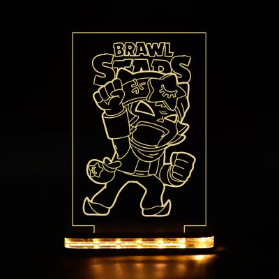 Brawl Stars Character Night Lamp