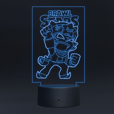 Brawl Stars Character Night Lamp