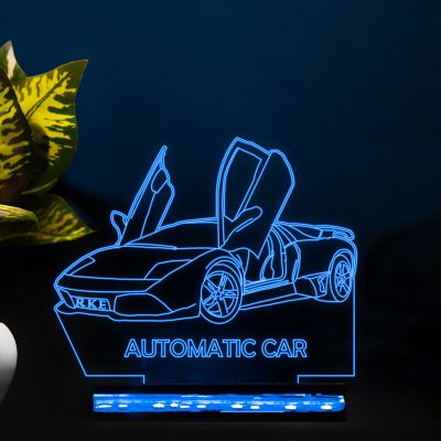 Automatic Car Design Night Lamp