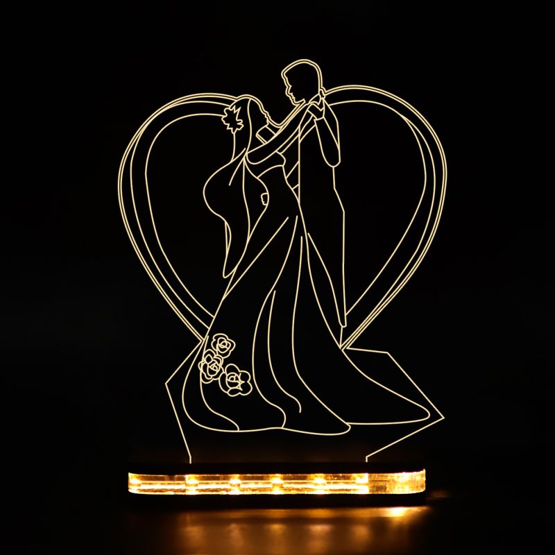 Dancing Couple Night Lamp