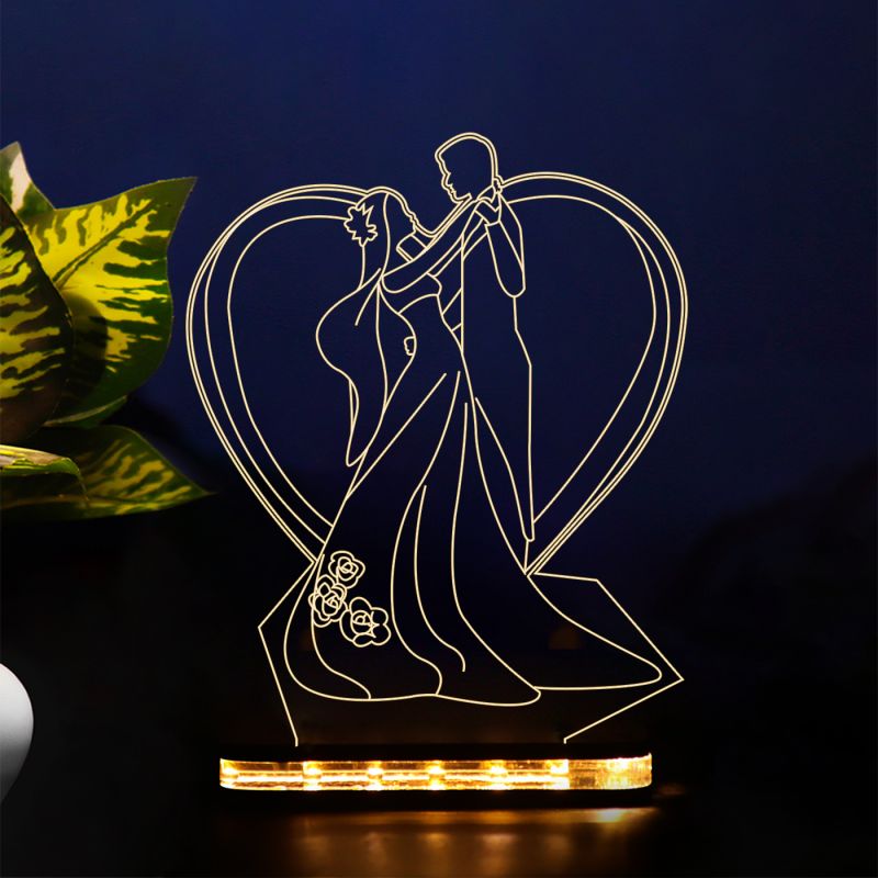 Dancing Couple Night Lamp