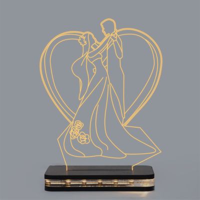 Dancing Couple Night Lamp