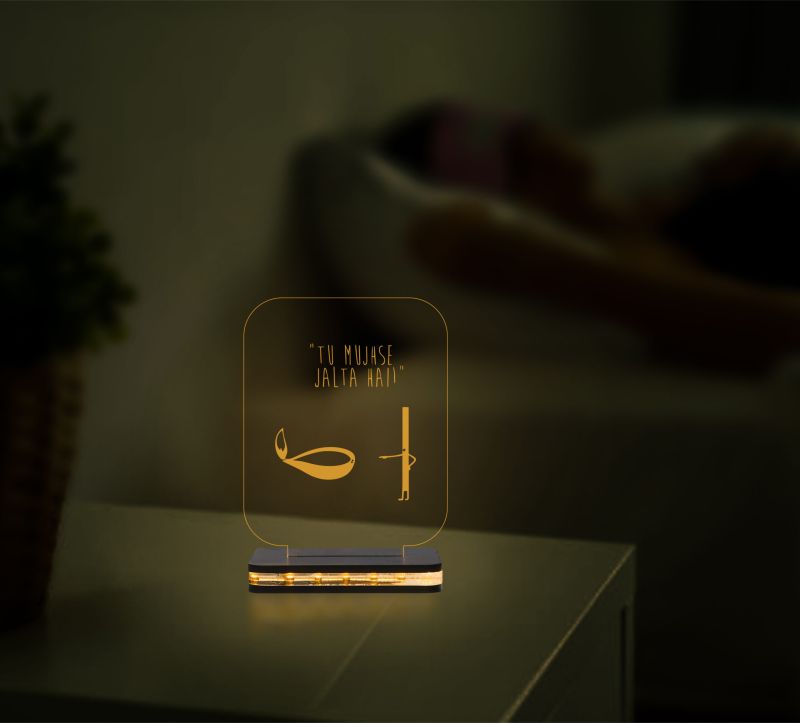 Comedy Text Night Lamp